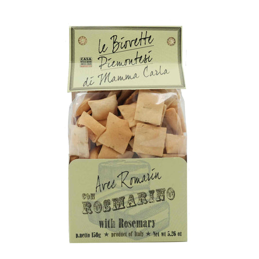 Biovette Piemontesi crispbreads with rosemary