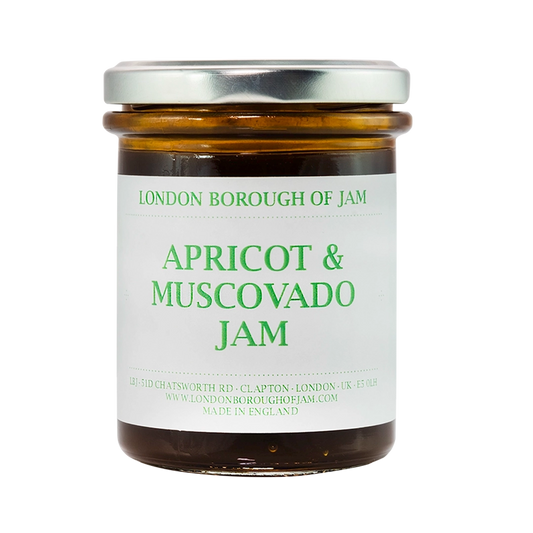 Jar of London Borough of Jam, Apricot & Muscovado