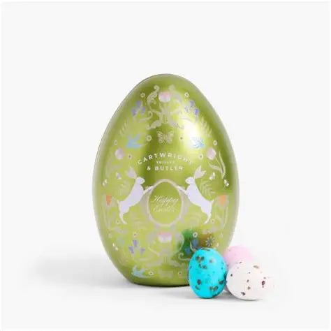 Easter Egg Tin with Milk Chocolate Eggs