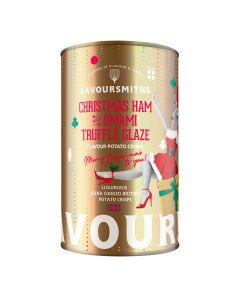 Christmas Ham with Umami Truffle Glaze Flavour Potato Crisps in Tin 100g