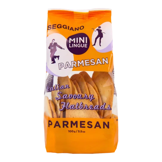 Parmesan Mini Flatbreads 100g