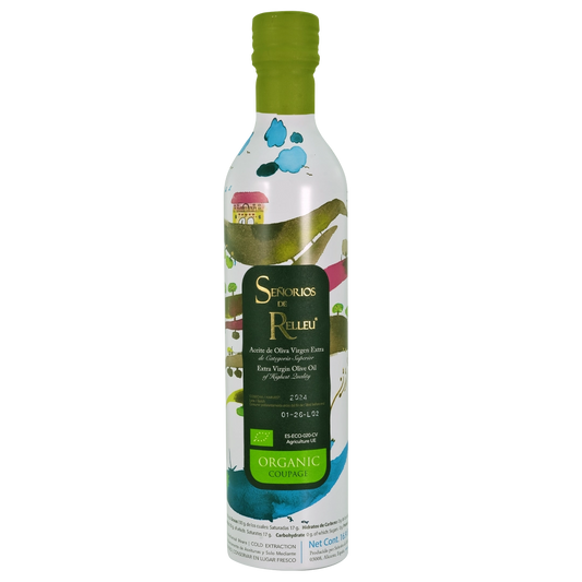 Señorios de Relleu high quality Extra Virgin Olive Oil - Organic coupage