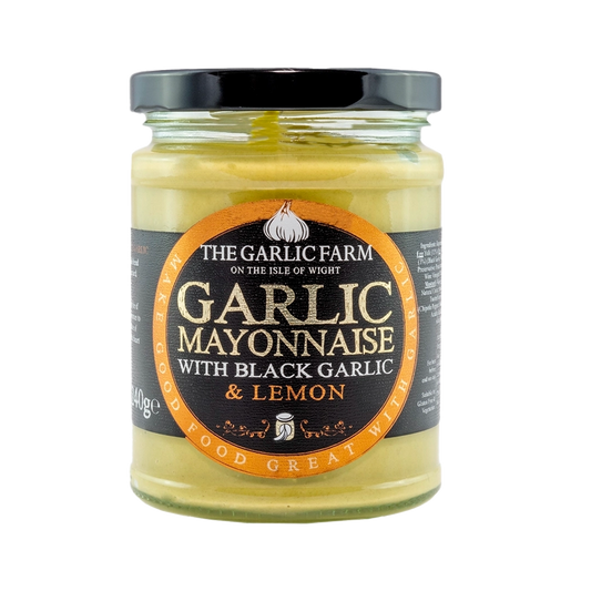 The Garlic Farm - Garlic Mayonnaise with black garlic and lemon