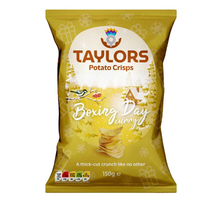 Taylors - Boxing Day Curry Crisps - 150g