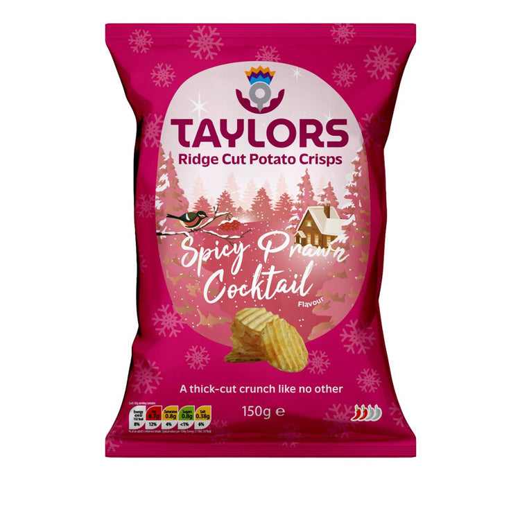 Taylors - Spicy Prawn Cocktail Crisps - 150g