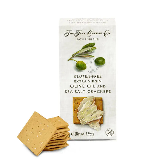 GLUTEN FREE EV Olive Oil & Sea Salt Crackers