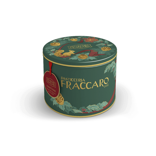 Almond-Glazed Panettone in Festive Tin 750g