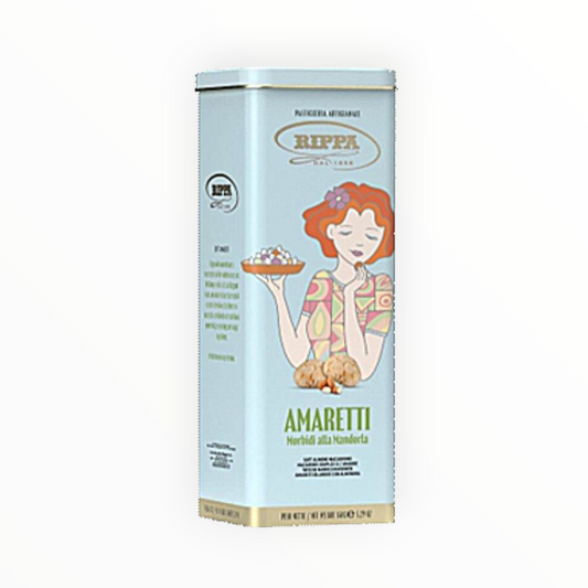 Rippa Amaretti Spaghetti Tin 150g