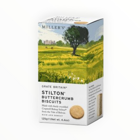 Stilton Buttercrumb Savoury Biscuit 125g