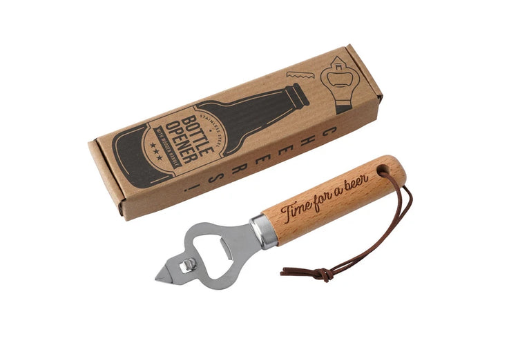 'Time For A Beer'  Bottle Opener